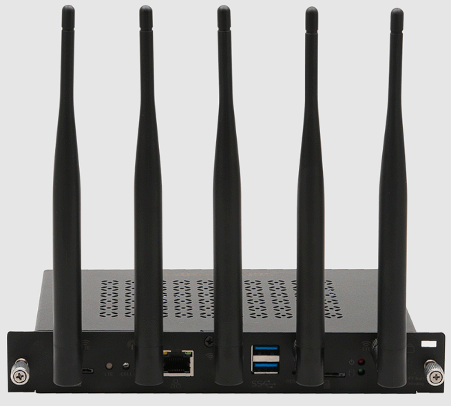 What is the purpose of a digital signage player