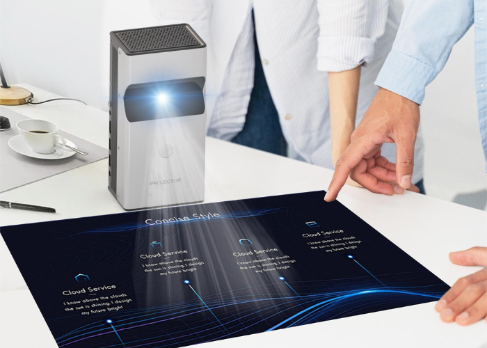 High-Performance DLP Ultra Short Throw Projector for Home & Office